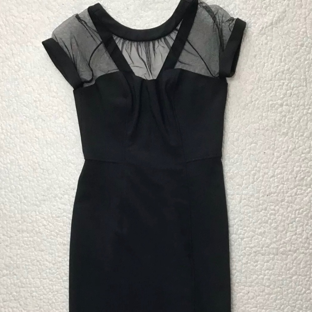 MAGGY LONDON Petites Black Bodycon